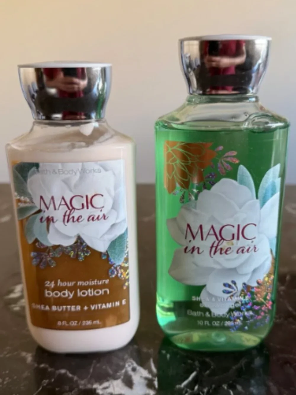Bath and body works magic in the air lotion and shower gel/body wash